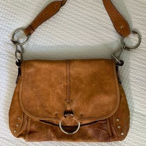 Ruehl NYC Leather shoulder bag